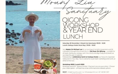 QiGong Workshop + Year-End Lunch at Mount Liu Sanctuary, Cape Town